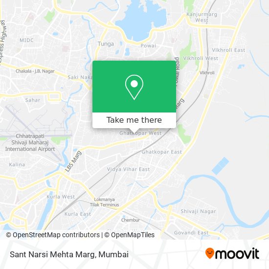 Sant Narsi Mehta Marg map