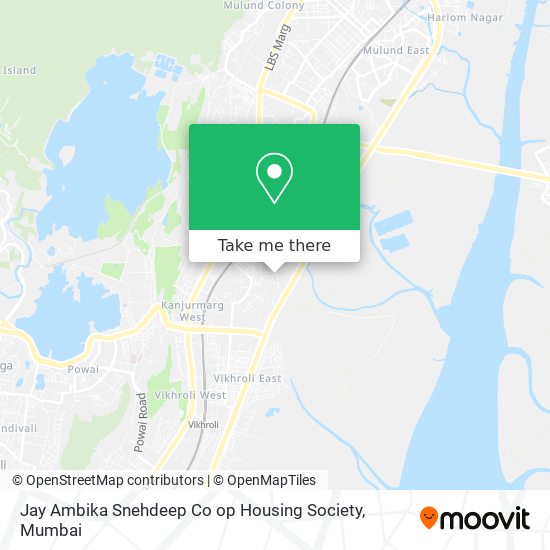 Jay Ambika Snehdeep Co op Housing Society map