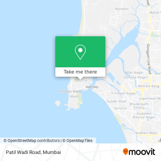 Patil Wadi Road map