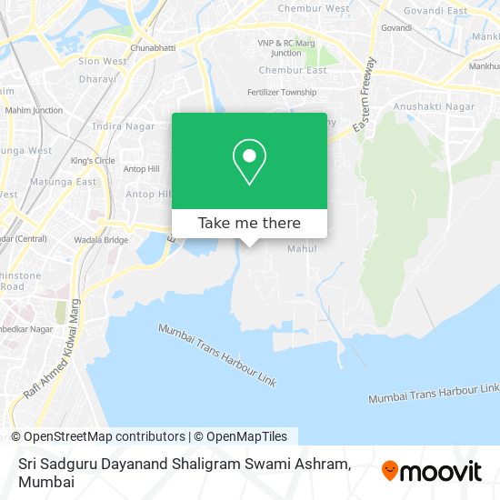 Sri Sadguru Dayanand Shaligram Swami Ashram map