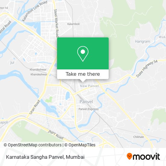 Karnataka Sangha Panvel map