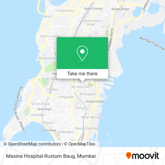 Masina Hospital-Rustum Baug map