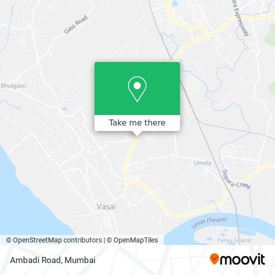 Ambadi Road map