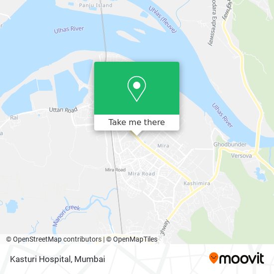 Kasturi Hospital map