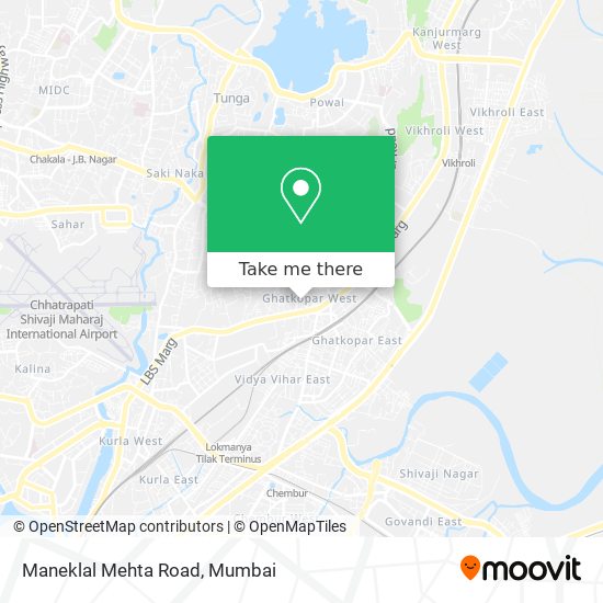 Maneklal Mehta Road map