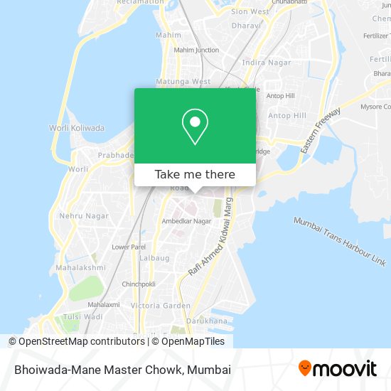 Bhoiwada-Mane Master Chowk map