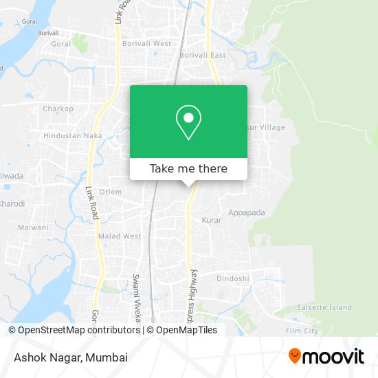 Ashok Nagar map