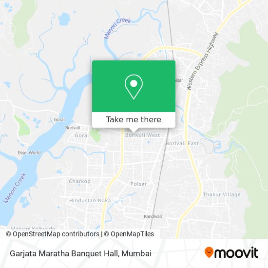 Garjata Maratha Banquet Hall map