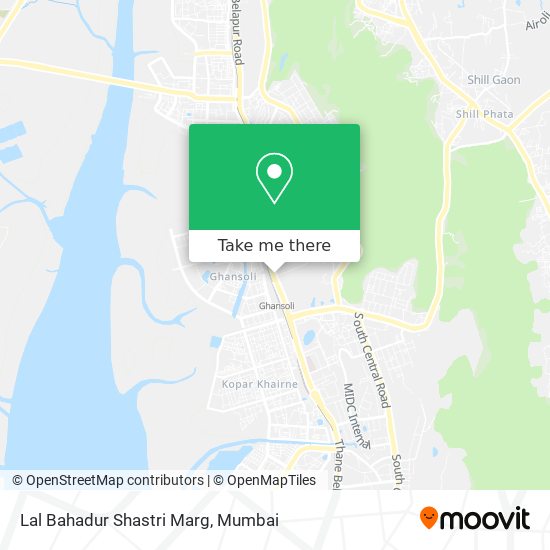 Lal Bahadur Shastri Marg map