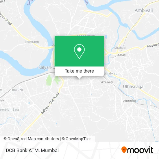 DCB Bank ATM map