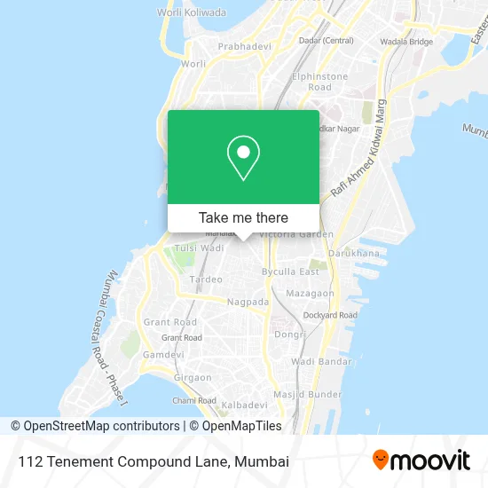112 Tenement Compound Lane map