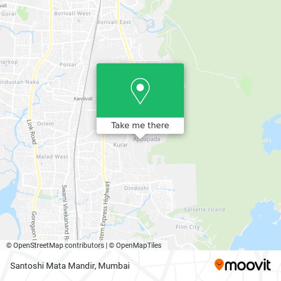 Santoshi Mata Mandir map