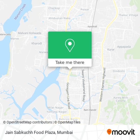 Jain Sabkuchh Food Plaza map