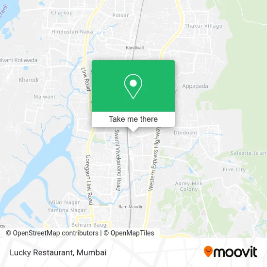Lucky Restaurant map