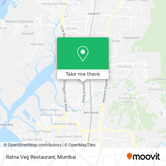 Ratna Veg Restaurant map