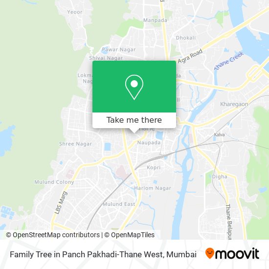 Family Tree in Panch Pakhadi-Thane West map