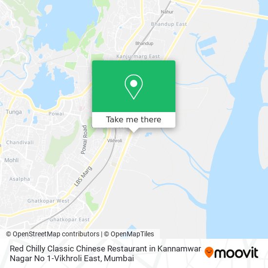 Red Chilly Classic Chinese Restaurant in Kannamwar Nagar No 1-Vikhroli East map