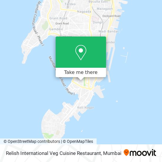 Relish International Veg Cuisine Restaurant map