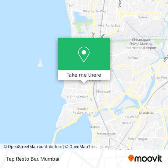 Tap Resto Bar map