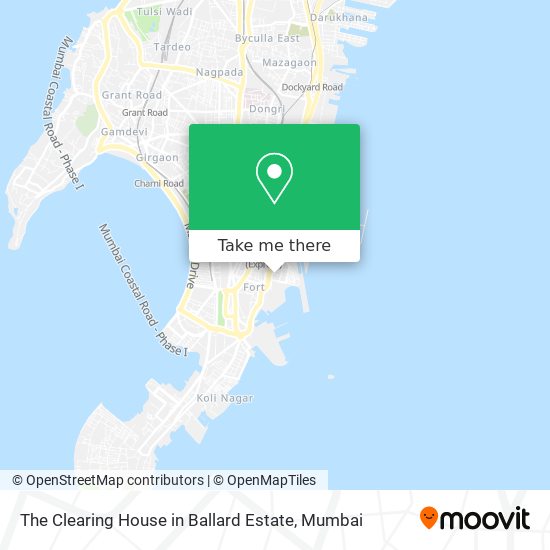 The Clearing House in Ballard Estate map