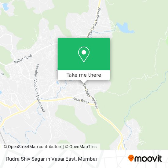 Rudra Shiv Sagar in Vasai East map