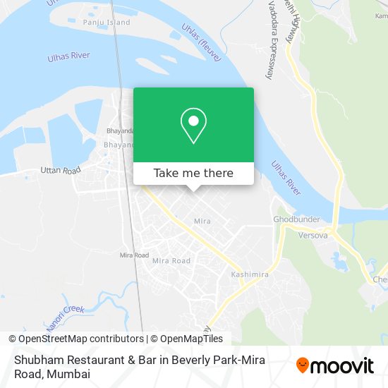 Shubham Restaurant & Bar in Beverly Park-Mira Road map