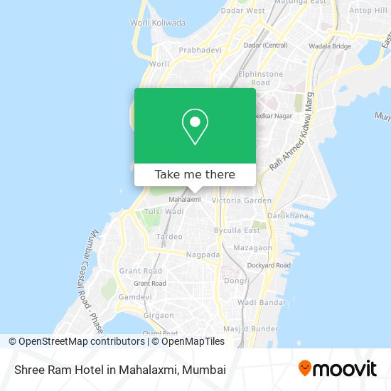 Shree Ram Hotel in Mahalaxmi map