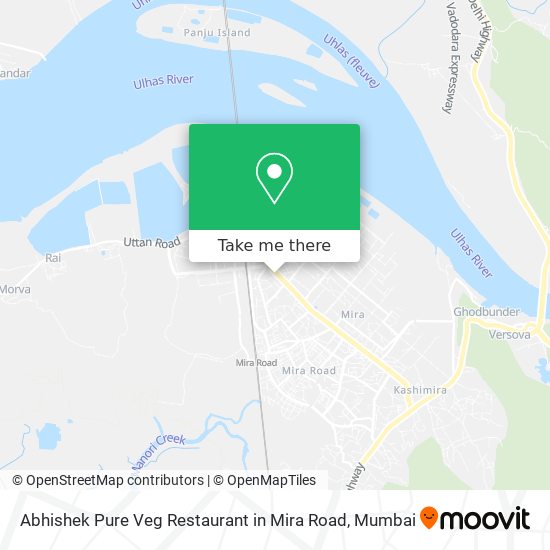 Abhishek Pure Veg Restaurant in Mira Road map
