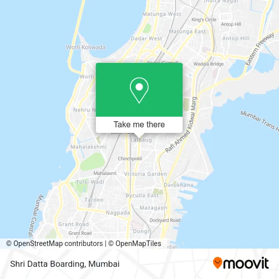 Shri Datta Boarding map