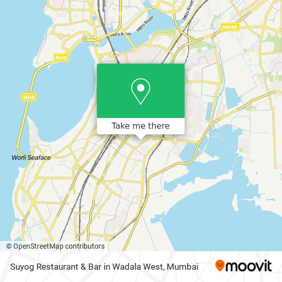 Suyog Restaurant & Bar in Wadala West map