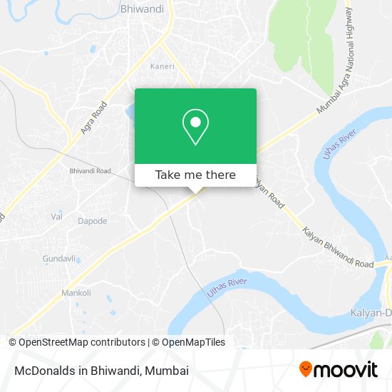 McDonalds in Bhiwandi map