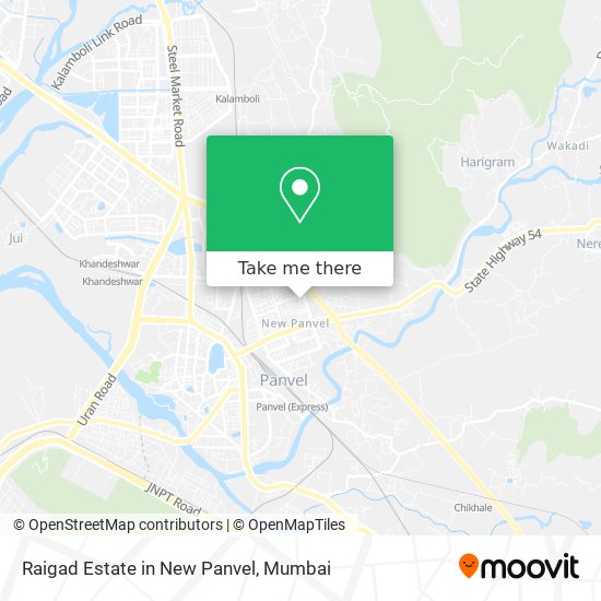 Raigad Estate in New Panvel map