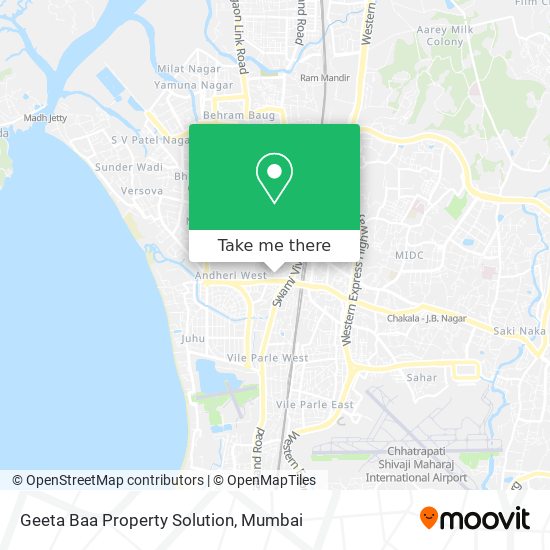Geeta Baa Property Solution map