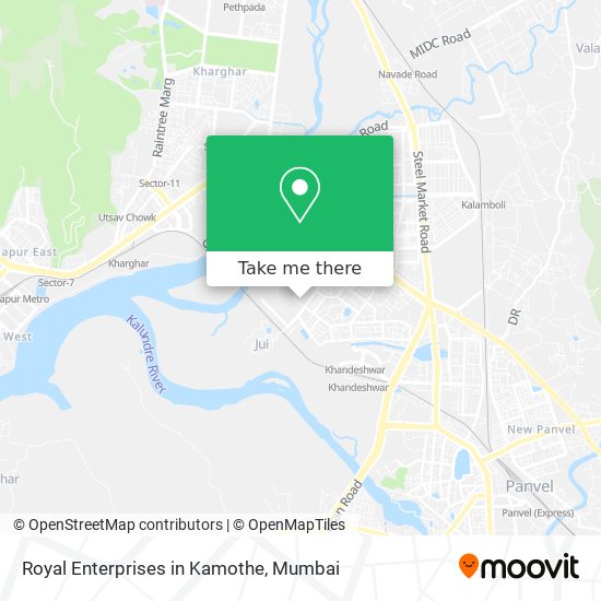 Royal Enterprises in Kamothe map