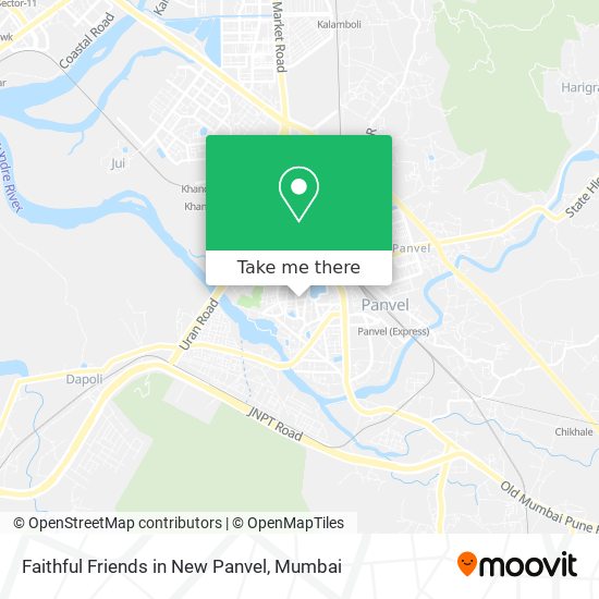 Faithful Friends in New Panvel map