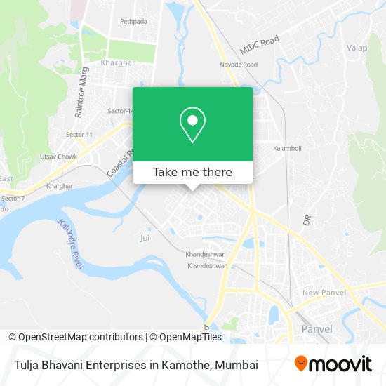 Tulja Bhavani Enterprises in Kamothe map