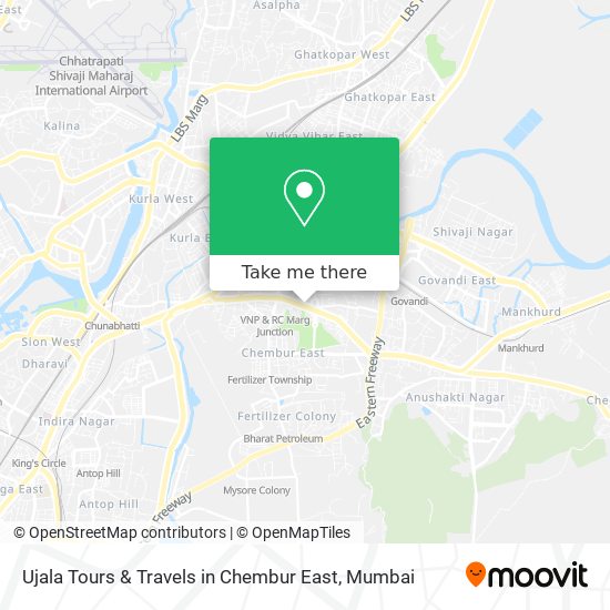 Ujala Tours & Travels in Chembur East map