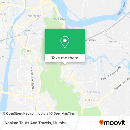 Konkan Tours And Travels map