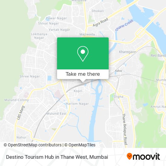 Destino Tourism Hub in Thane West map