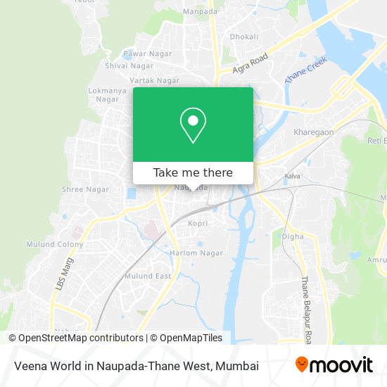 Veena World in Naupada-Thane West map