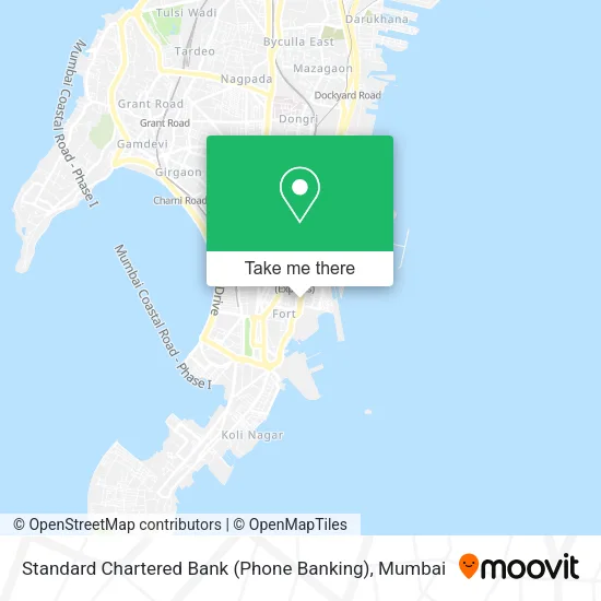 Standard Chartered Bank (Phone Banking) map
