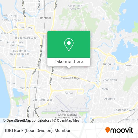 IDBI Bank (Loan Division) map