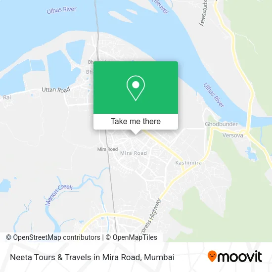 Neeta Tours & Travels in Mira Road map