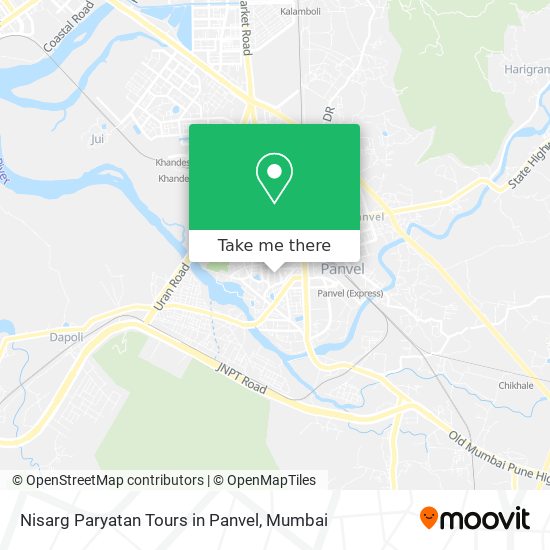 Nisarg Paryatan Tours in Panvel map