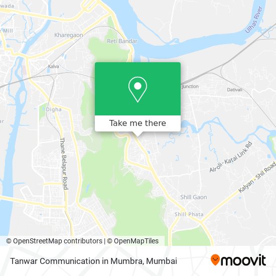 Tanwar Communication in Mumbra map