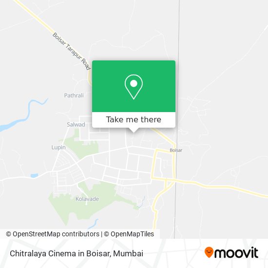 Chitralaya Cinema in Boisar map