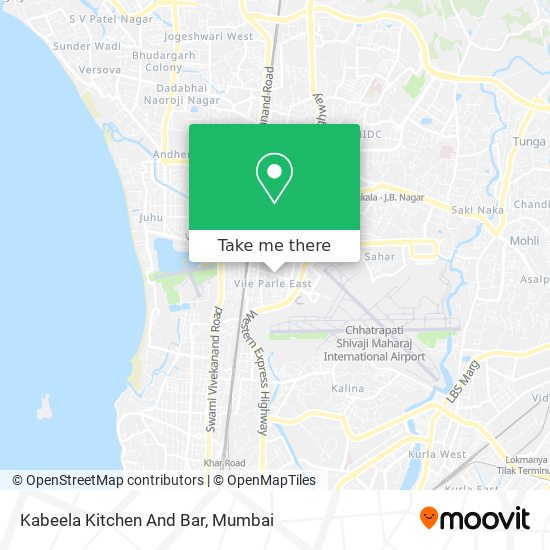 Kabeela Kitchen And Bar map
