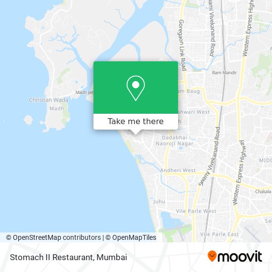 Stomach II Restaurant map