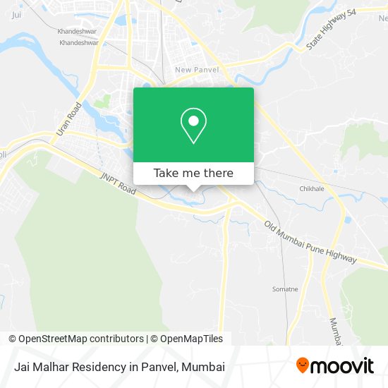 Jai Malhar Residency in Panvel map