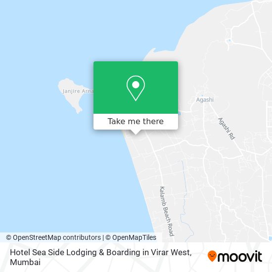 Hotel Sea Side Lodging & Boarding in Virar West map